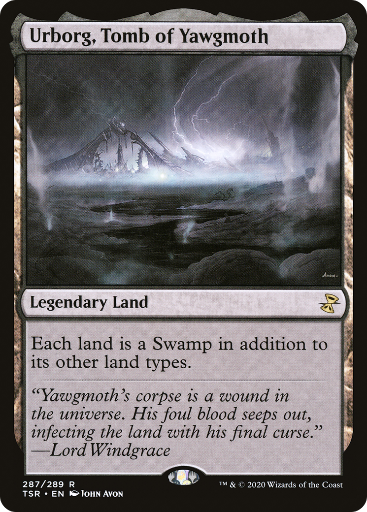 Urborg, Tomb of Yawgmoth (287) Foil - Time Spiral Remastered