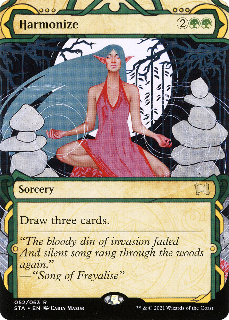 Harmonize (052) Foil - Strixhaven Mystical Archive