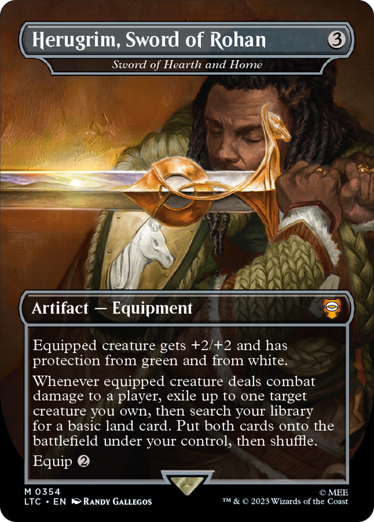 Herugrim, Sword of Rohan – Sword of Hearth and Home (354) - Tales of Middle-earth Commander