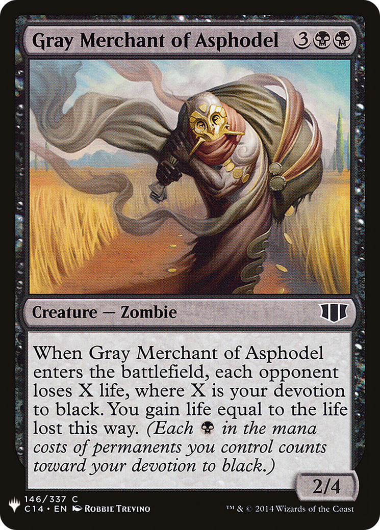Gray Merchant of Asphodel (C14-146) - The List
