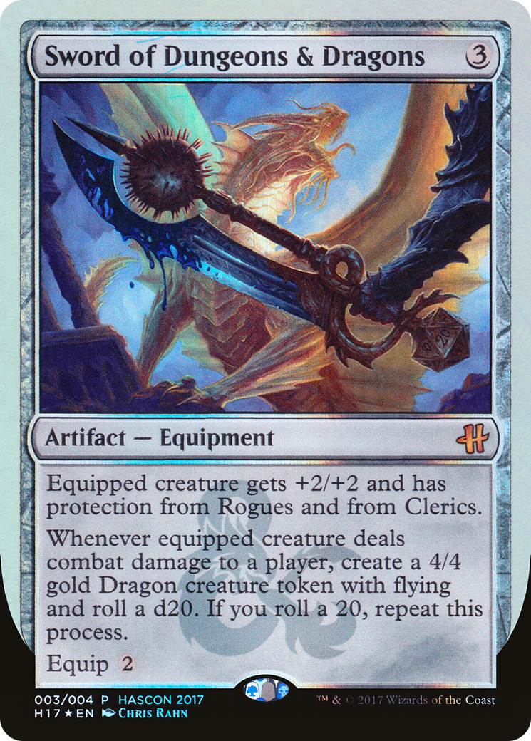 Sword of Dungeons & Dragons (003) Foil - HasCon 2017