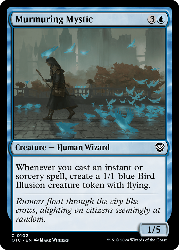 Murmuring Mystic (102) - Outlaws of Thunder Junction Commander