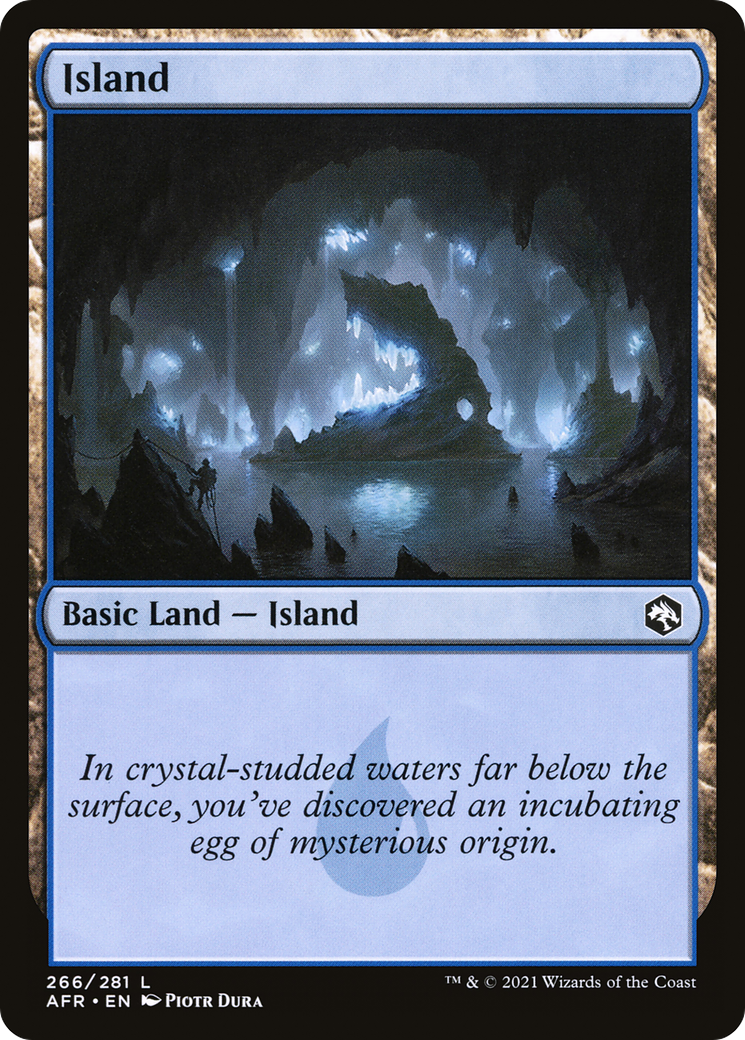 Island (266) Foil - Adventures in the Forgotten Realms