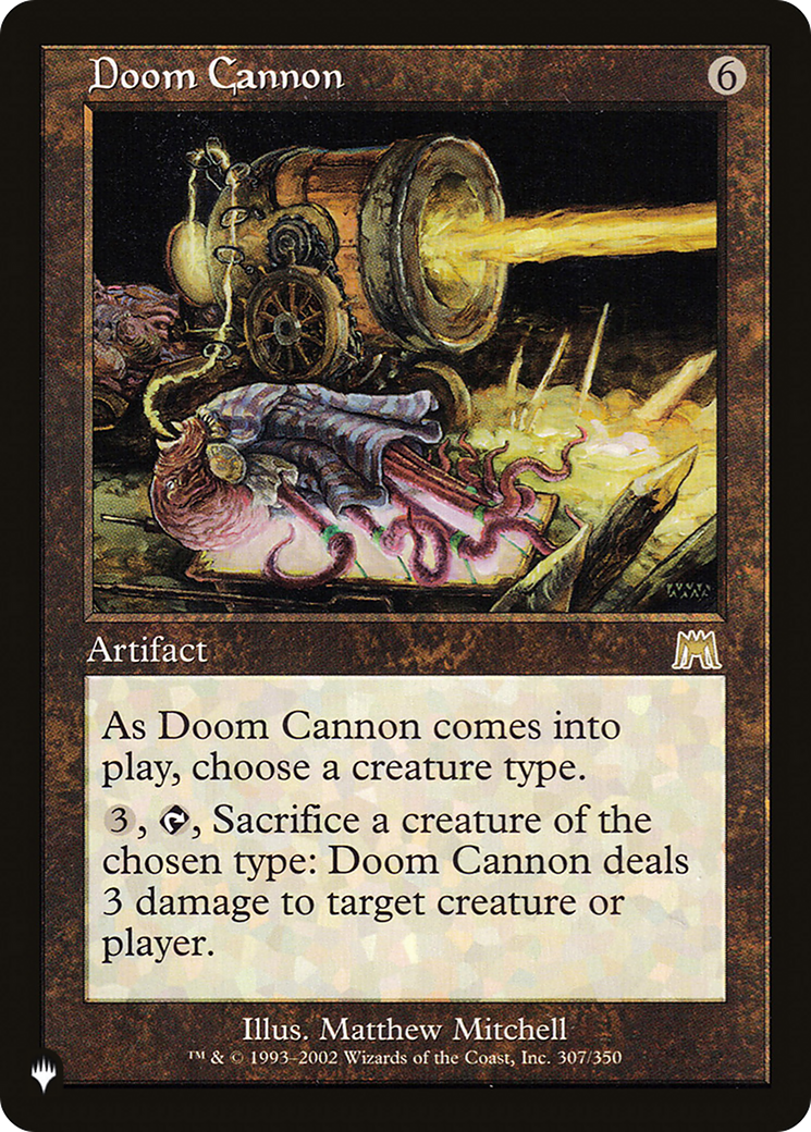 Doom Cannon (Retro) (ONS-307) - The List