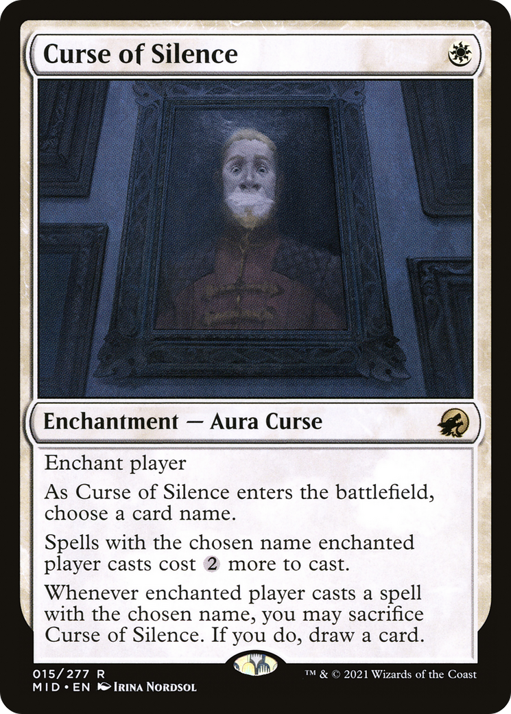 Curse of Silence (015) Foil - Innistrad: Midnight Hunt
