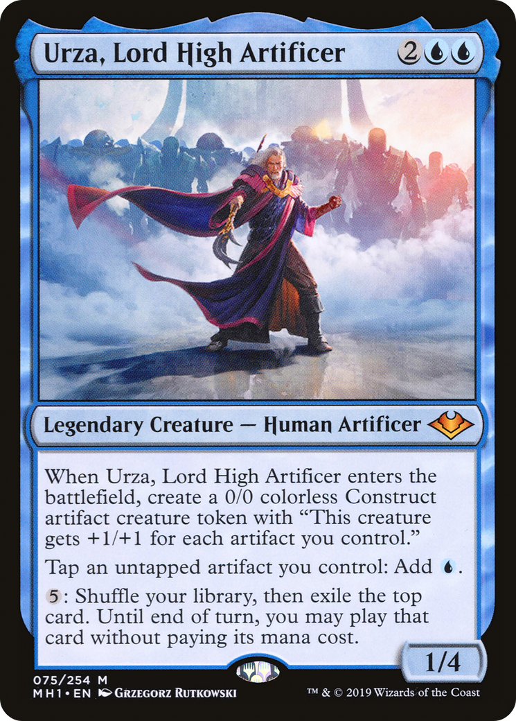 Urza, Lord High Artificer (075) - Modern Horizons