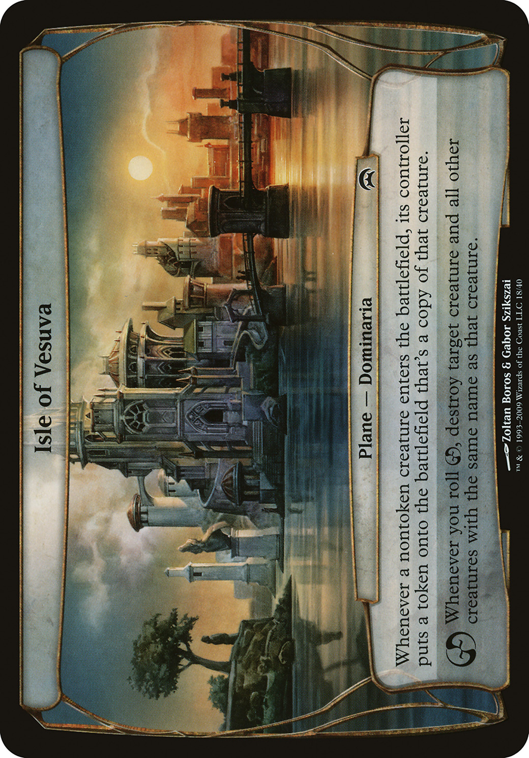 Isle of Vesuva (Planechase) - Planechase Planes
