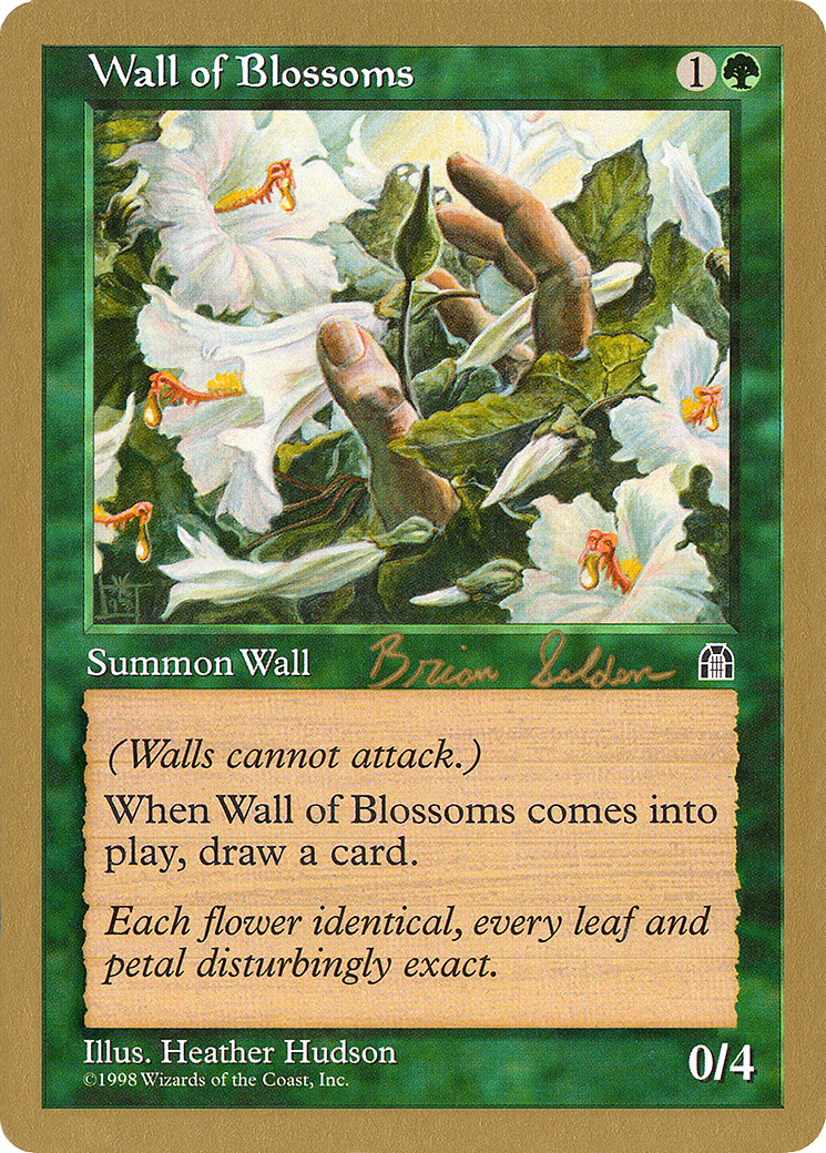 Wall of Blossoms - 1998 Brian Selden (STH) (Retro) - World Championship Decks 1998