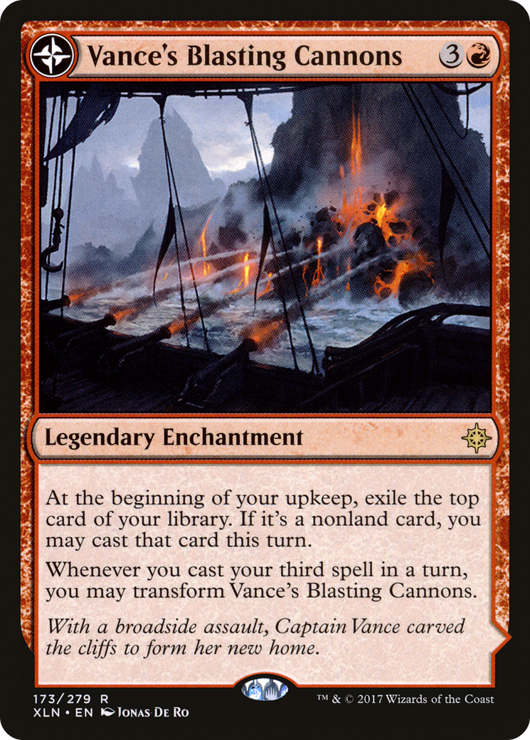 Vance's Blasting Cannons (173) Foil - Ixalan