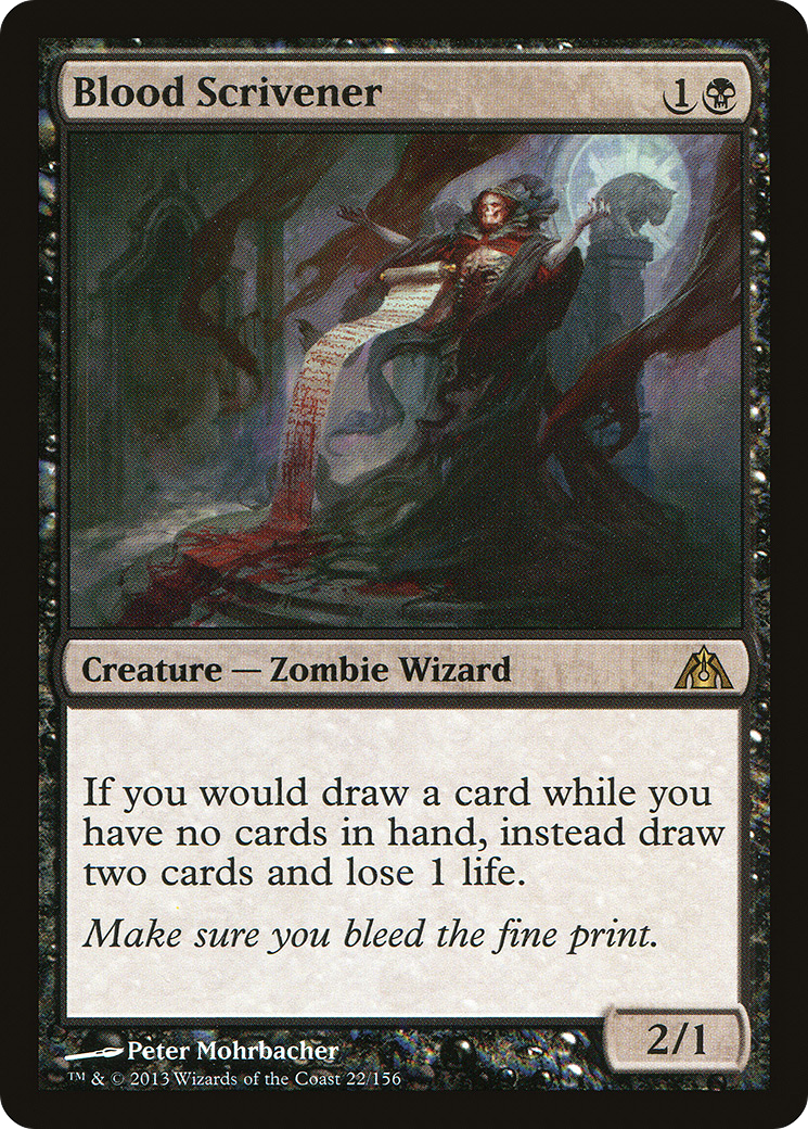 Blood Scrivener (022) - Dragon's Maze