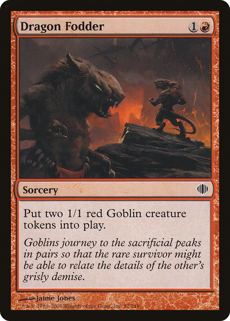 Dragon Fodder (097) Foil - Shards of Alara