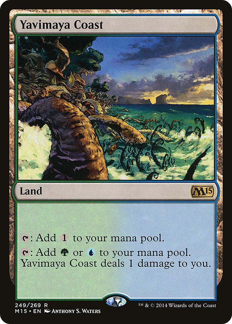 Yavimaya Coast (249) Foil - Magic 2015