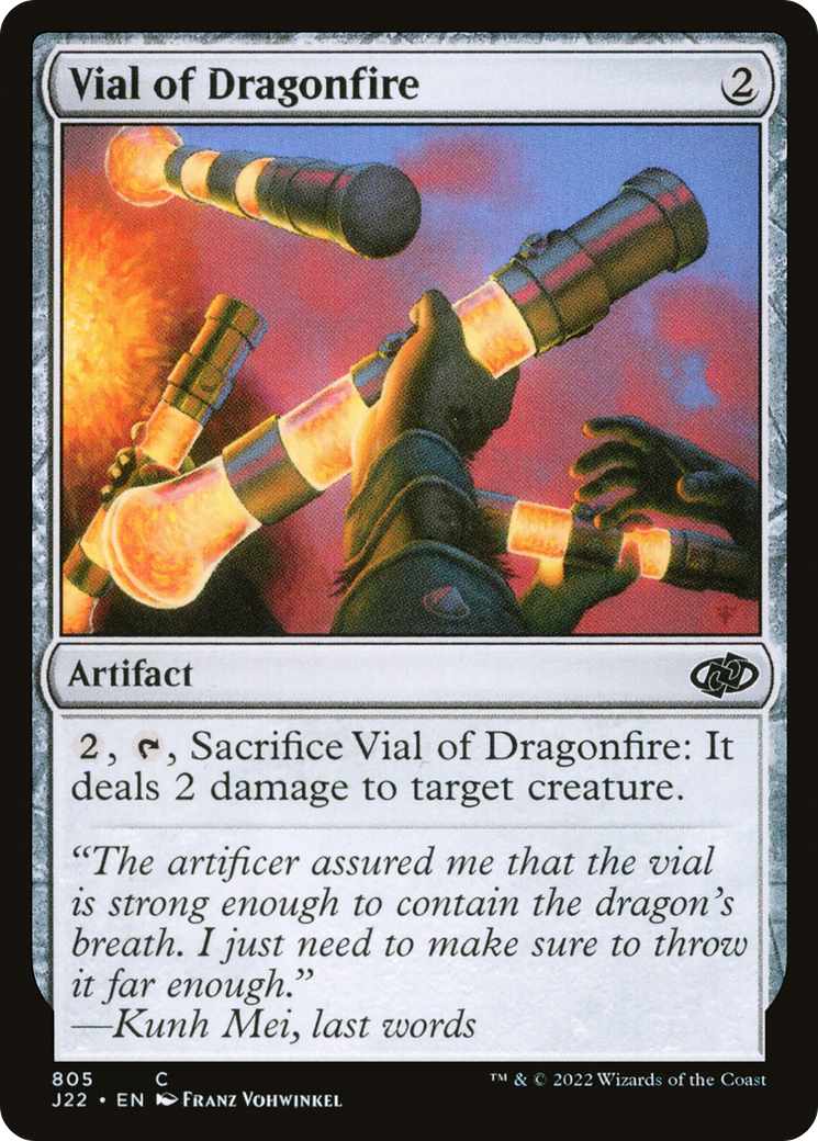 Vial of Dragonfire (805) - Jumpstart 2022