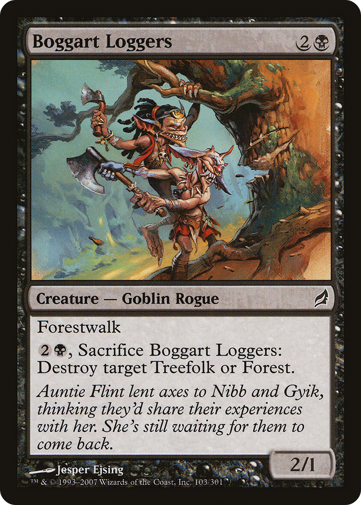 Boggart Loggers (103) Foil - Lorwyn
