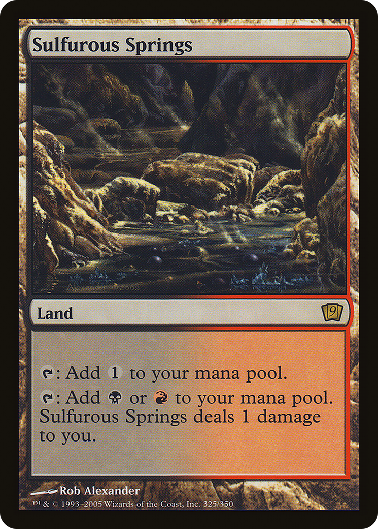 Sulfurous Springs (325) - Ninth Edition