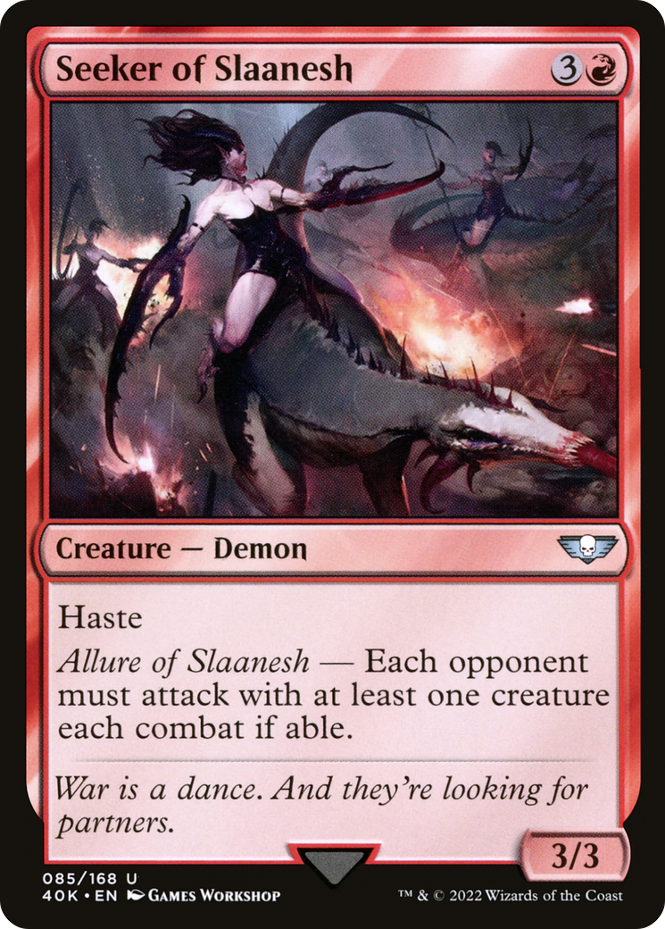 Seeker of Slaanesh (085) - Warhammer 40,000 Commander