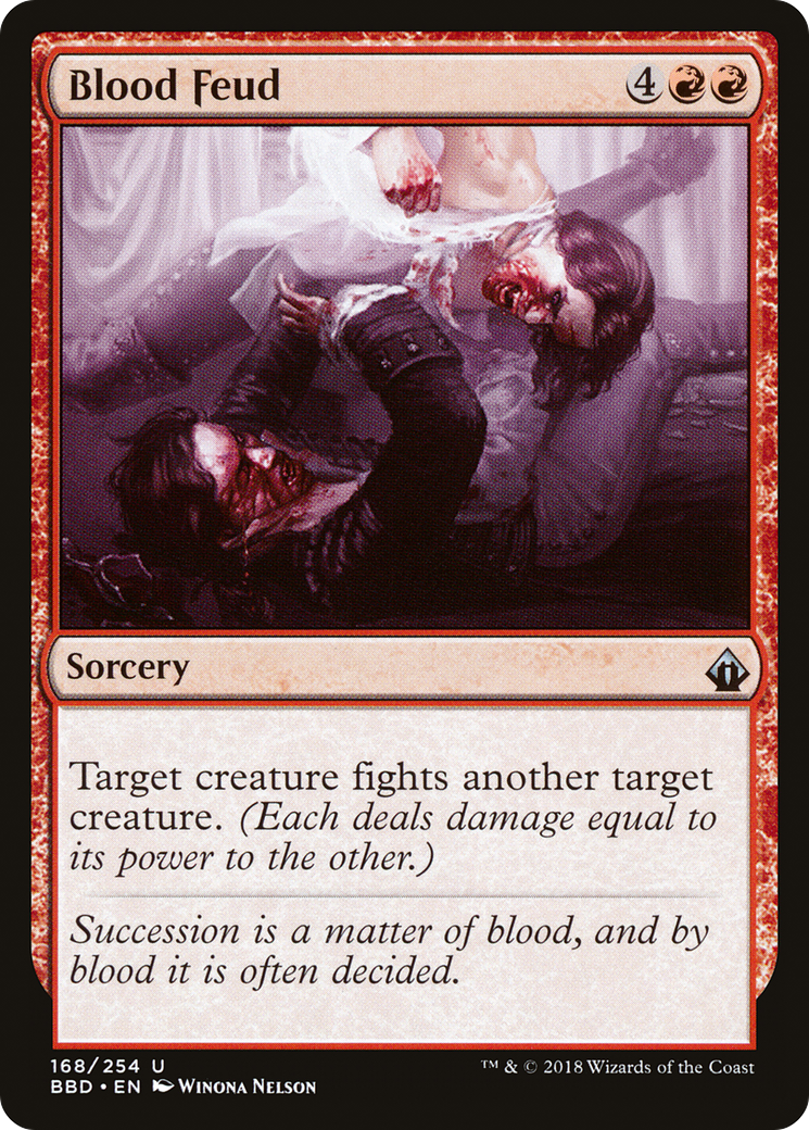 Blood Feud (168) Foil - Battlebond