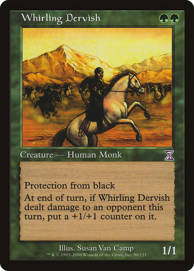 Whirling Dervish (Retro) (090) Foil - Time Spiral Timeshifted