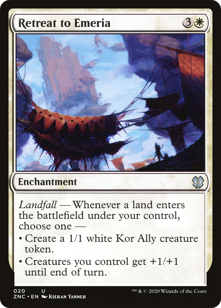 Retreat to Emeria (020) - Zendikar Rising Commander