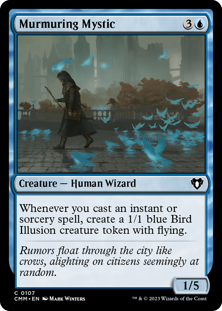 Murmuring Mystic (107) Foil - Commander Masters