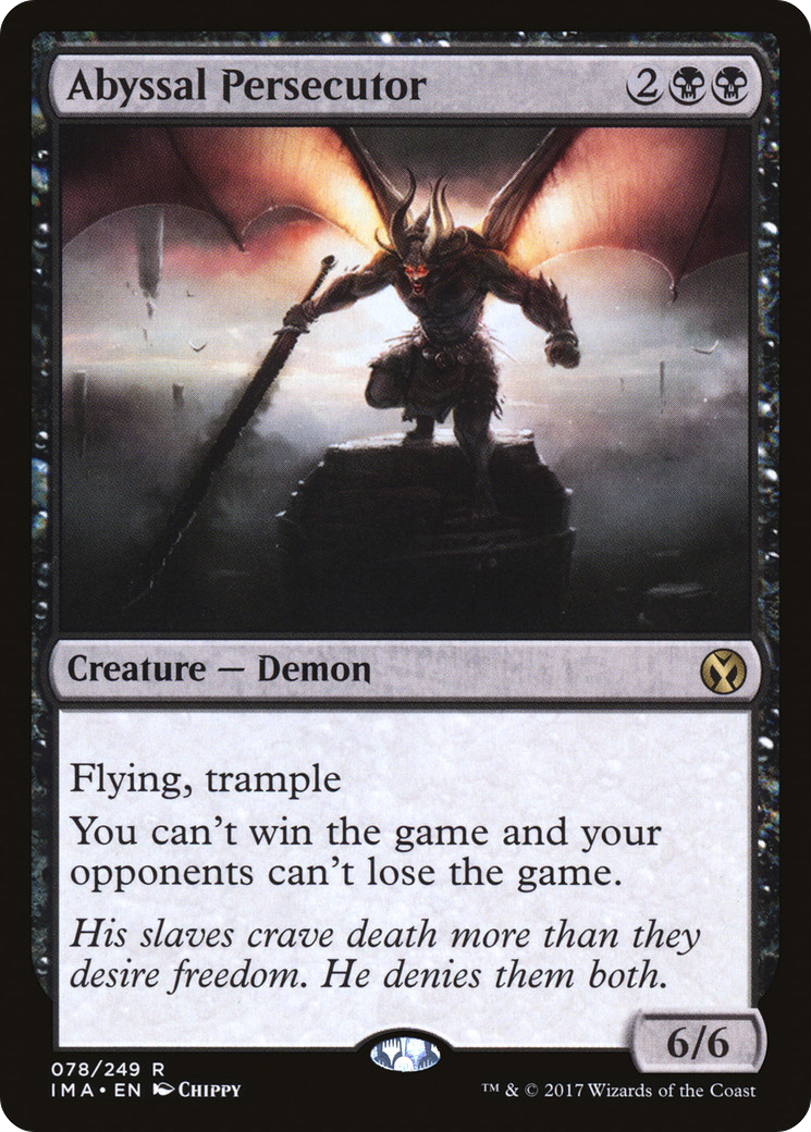 Abyssal Persecutor (078) - Iconic Masters