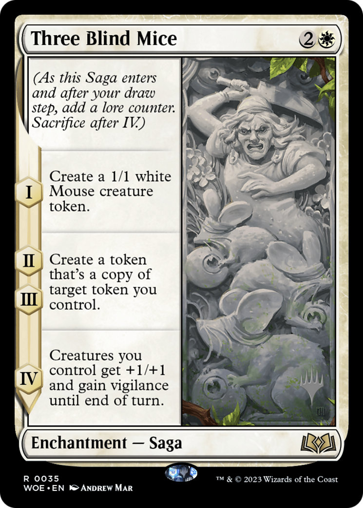 Three Blind Mice (035) - Wilds of Eldraine Promos