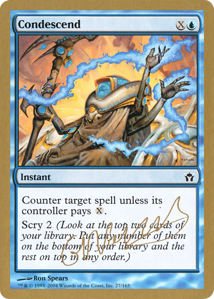 Condescend (gn27) - World Championship Decks 2004