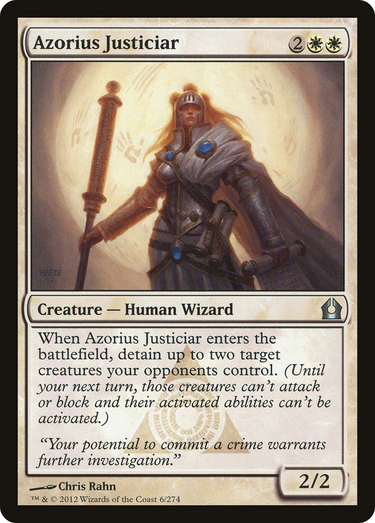 Azorius Justiciar (006) Foil - Return to Ravnica