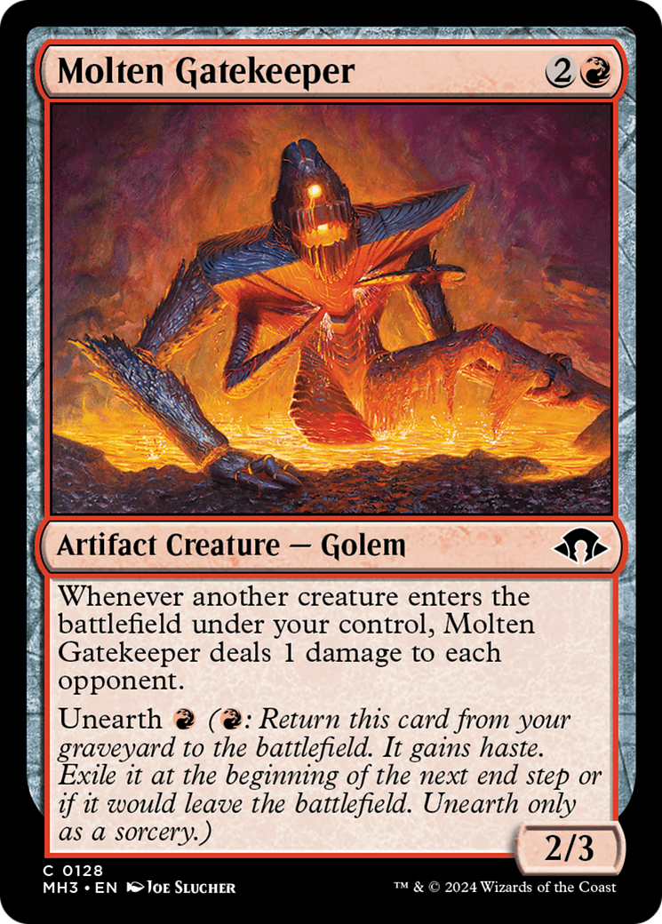 Molten Gatekeeper (128) Foil - Modern Horizons 3
