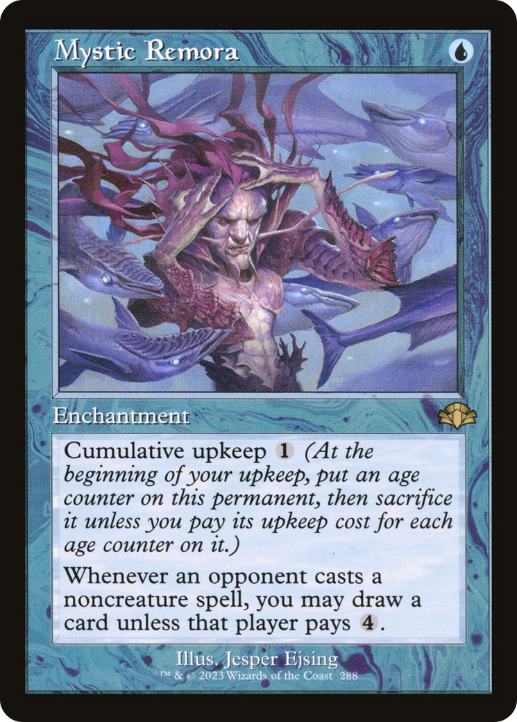 Mystic Remora (Retro) (288) Foil - Dominaria Remastered