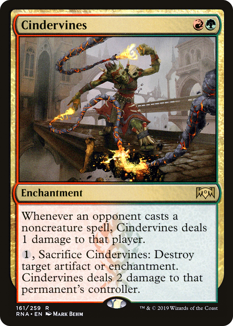 Cindervines (161) - Ravnica Allegiance