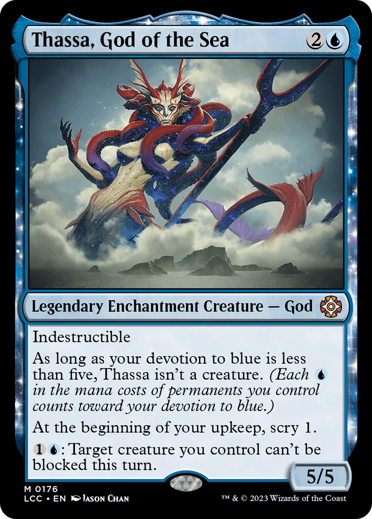Thassa, God of the Sea (176) - The Lost Caverns of Ixalan Commander