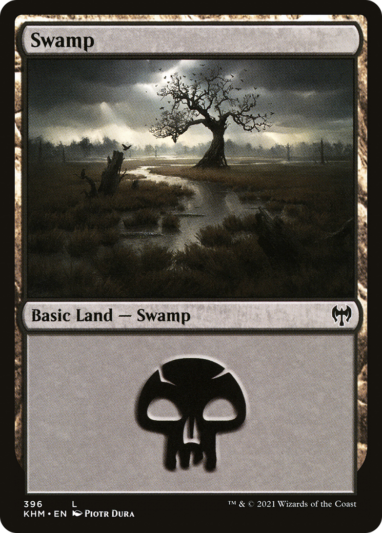 Swamp (396) Foil - Kaldheim