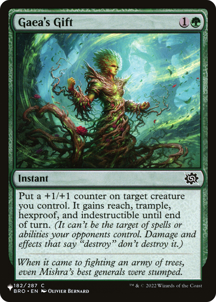 Gaea's Gift (BRO-182)