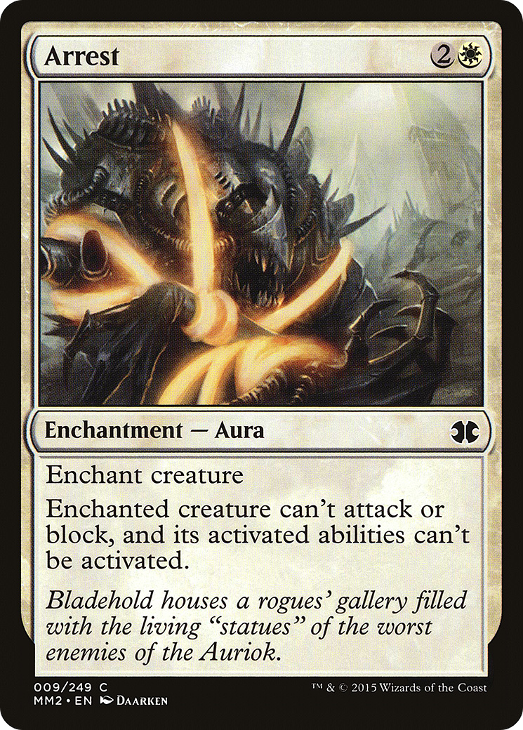 Arrest (009) Foil - Modern Masters 2015