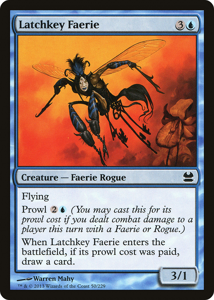 Latchkey Faerie (050) Foil - Modern Masters