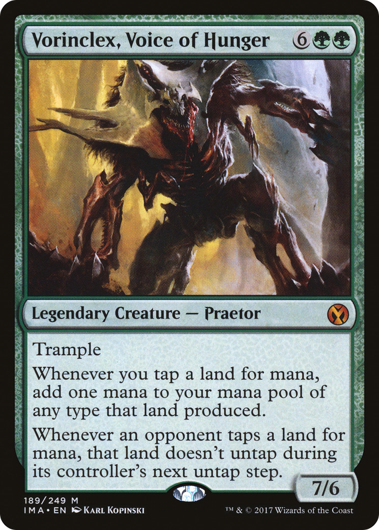 Vorinclex, Voice of Hunger (189) Foil - Iconic Masters
