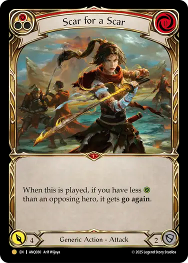 Scar for a Scar (ANQ030) - Compendium of Rathe: Antiquity Pack