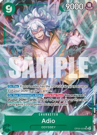 Adio (Parallel) (OP09-023) Foil