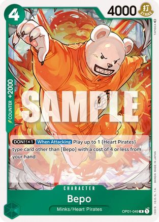 Bepo (OP01-049) Foil