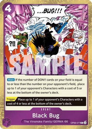 Black Bug (OP06-077) Foil