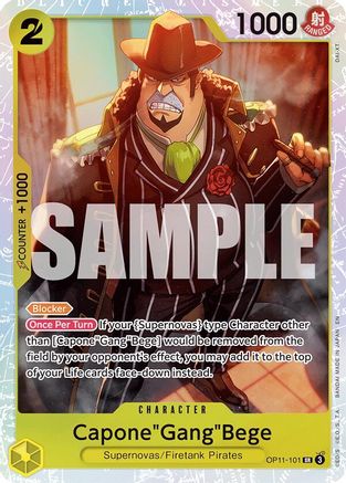 Capone"Gang"Bege (OP11-101) Foil