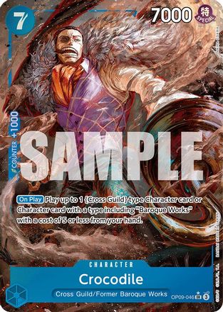 Crocodile (Parallel) (OP09-046) Foil