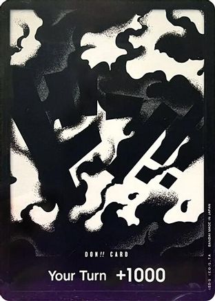 DON!! Card (Blackbeard) (Double Pack Set Vol. 6) Foil - OP04