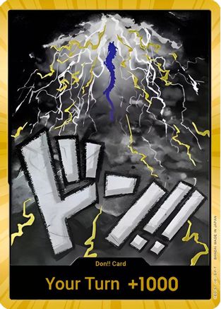 DON!! Card (Kaido) (Gold) Foil - PRB01
