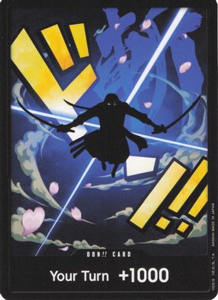DON!! Card (Zoro) - PRB01