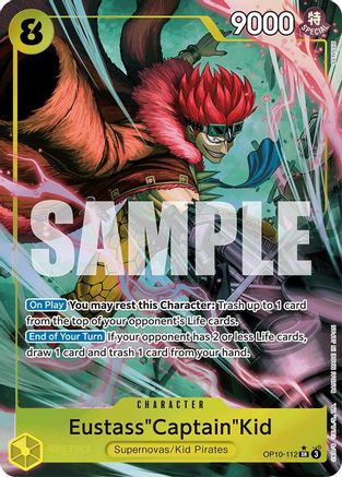 Eustass"Captain"Kid (Parallel) (OP10-112) Foil