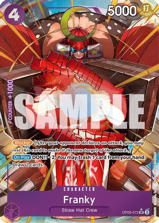 Franky (Parallel) (OP09-072) Foil