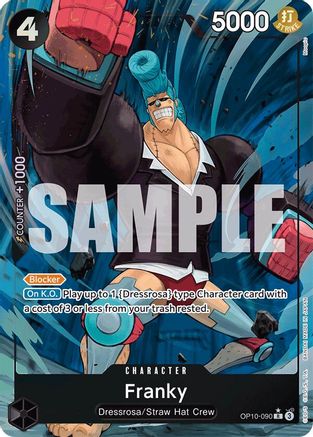 Franky (Parallel) (OP10-090) Foil