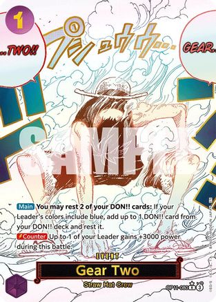 Gear Two (Alternate Art) (OP11-080) Foil | One Piece TCG